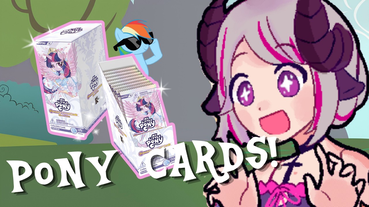Opening MLP Friendship Eternals Moon Edition Series 3 (Handcam)
