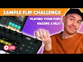 Playing Your Sample Flips And Making a Beat