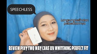 riview bedak pixy two way cake perfect fit