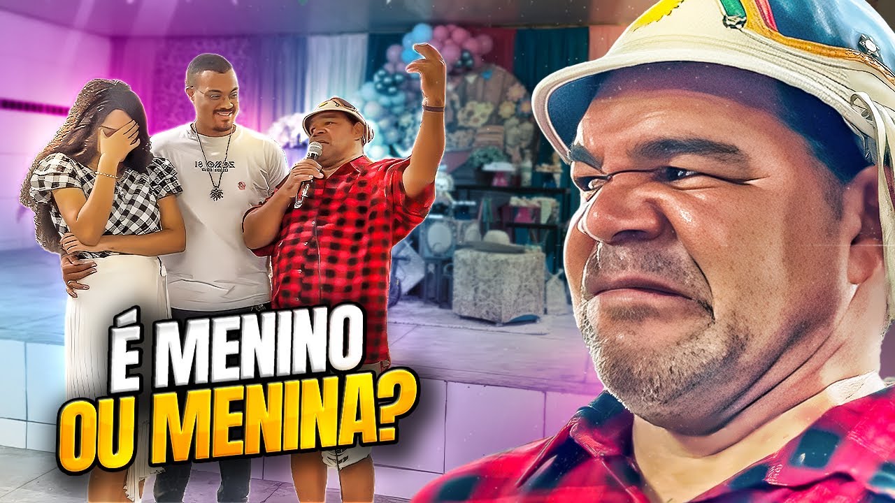 CHÁ REVELAÇÃO DO BEBÊ DE JÉSSIKA GALO CEGO TEVE UMA SURPRESA 🤣🤣 | GALO CEGO