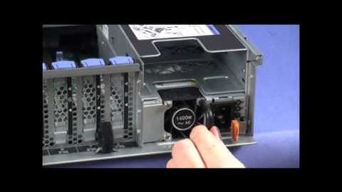 IBM System x 3750 M4 Install the Hot Swap Power Supply