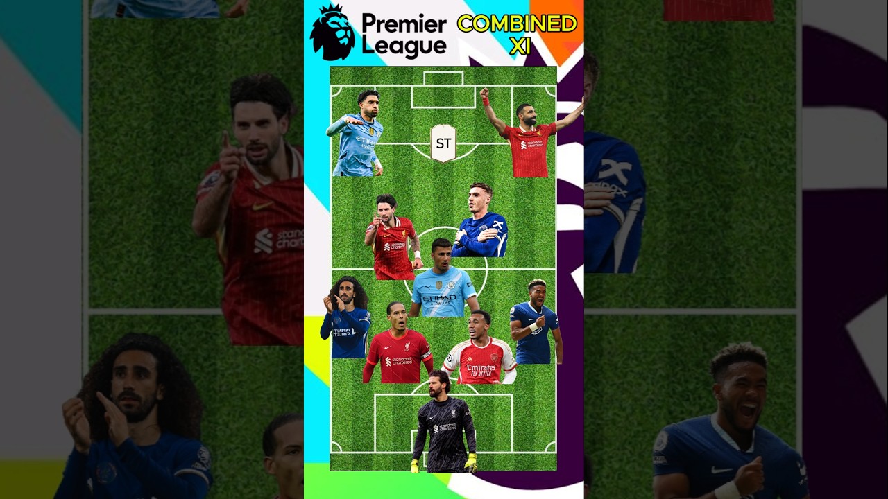 PREMIER LEAGUE BEST ELEVEN. COMBINED XI