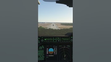 MSFS2024 | A400M landing at Eglin Air Force Base | KVPS |  #aviation #msfs2024 #airbus #landing