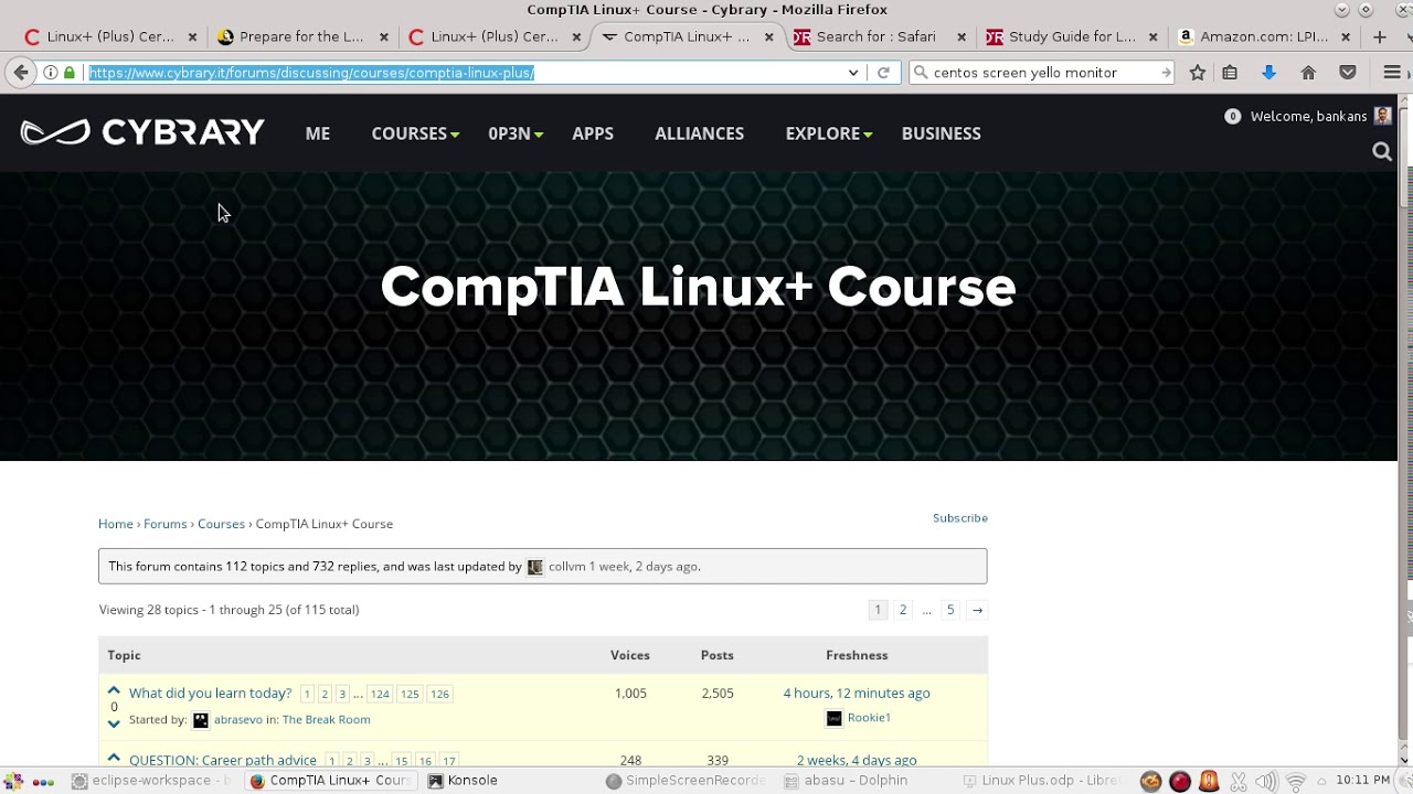 CompTIA Linux Plus and LPIC-1 Study Tips, Book recommendations - YouTube