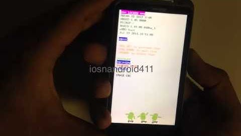 How to Hard Reset (Factory Restore) Password Wipe the Htc Thunderbolt 4G LTE tutorial