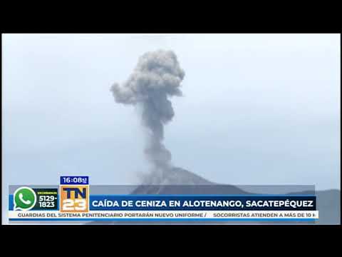 Actividad de volcán