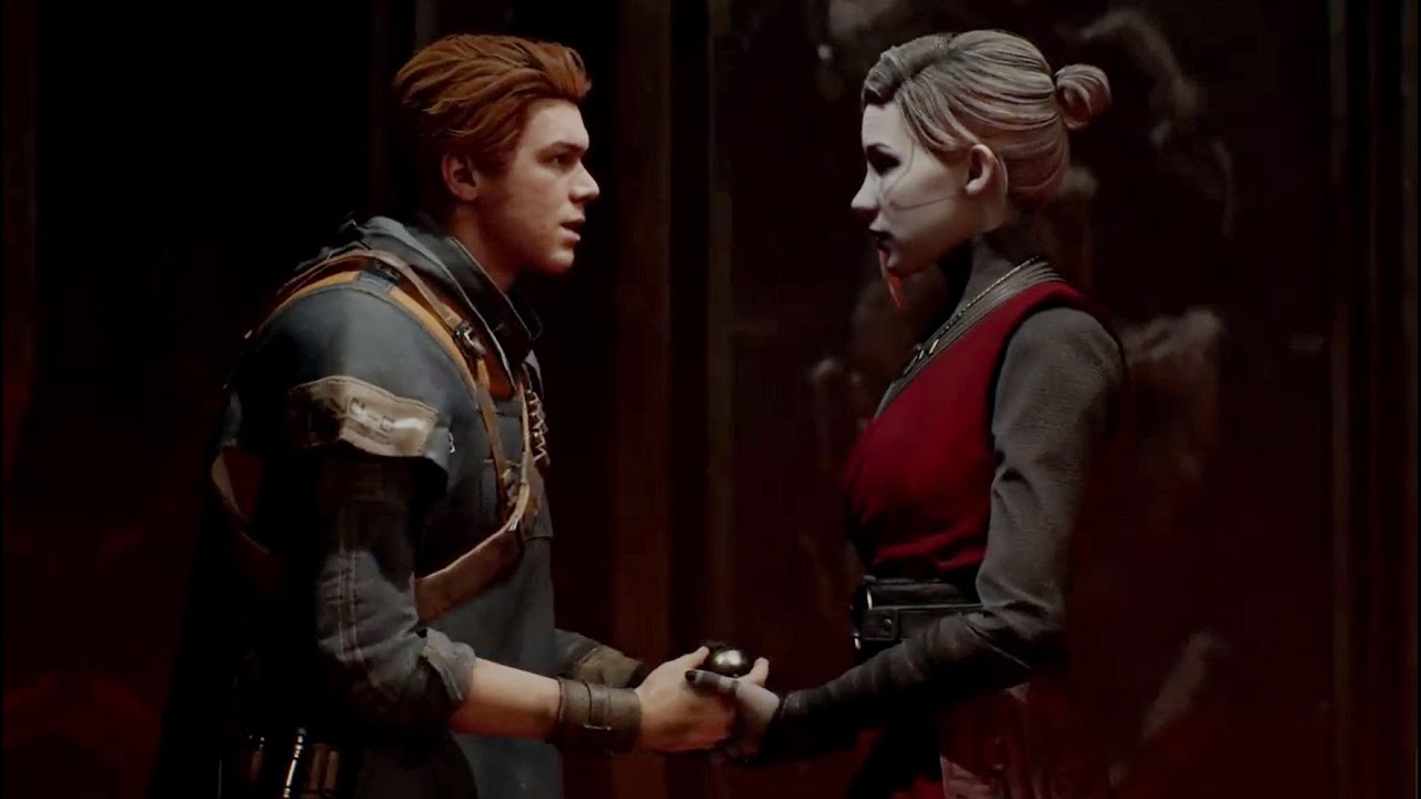 Star Wars Jedi Fallen Order Cal and Merrin Sweet Relationship All