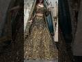 ROYAL BRIDAL LEHENGA GOALS 👰‍♀️✨ | Heavy Wedding Look 💖 #shorts #bridallehenga #bridallook #dulhan