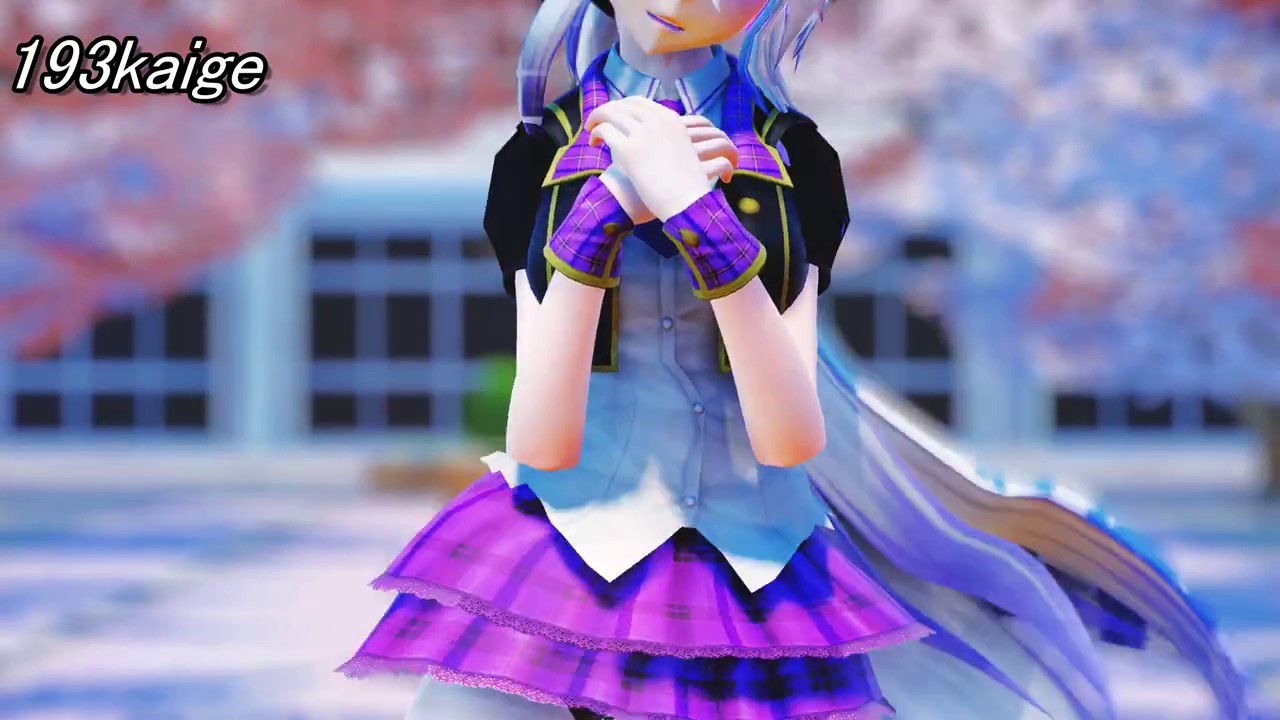 【MMD】告白ライバル宣言-Haku