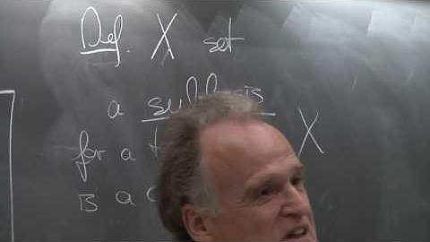 Topology - Bruno Zimmerman - Lecture 02