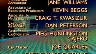 Baywatch End Credits Season 2, 3 and 4