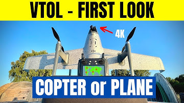 Swan Voyager VTOL 😎 First Look, Unboxing and First Flight 🤓 Exciting Kickstarter Project 🛠