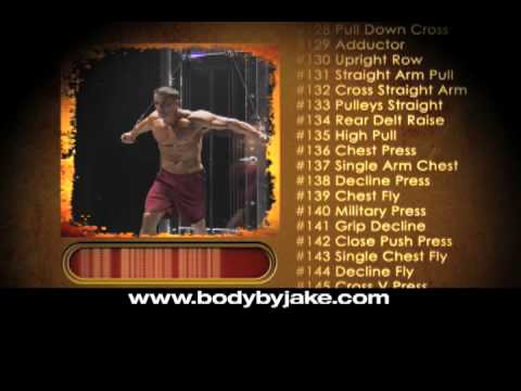 Body By Jake Tower 200 Workout Chart