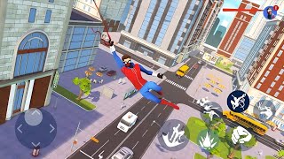 THE ULTIMATE SPIDER HERO SKILLS - WORLD ROPE GAMES - SPIDER FIGHTING - ANDROID GAMEPLAY screenshot 3