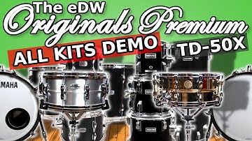 Roland TD-50X | The eDW Originals Premium Custom Kits Download | Sound Expansion Pack with Samples