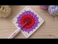 This Flower Granny Square Looks Hard But It’s Super Easy!