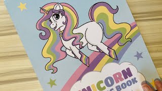 Unicorn Coloring Book Preview screenshot 3