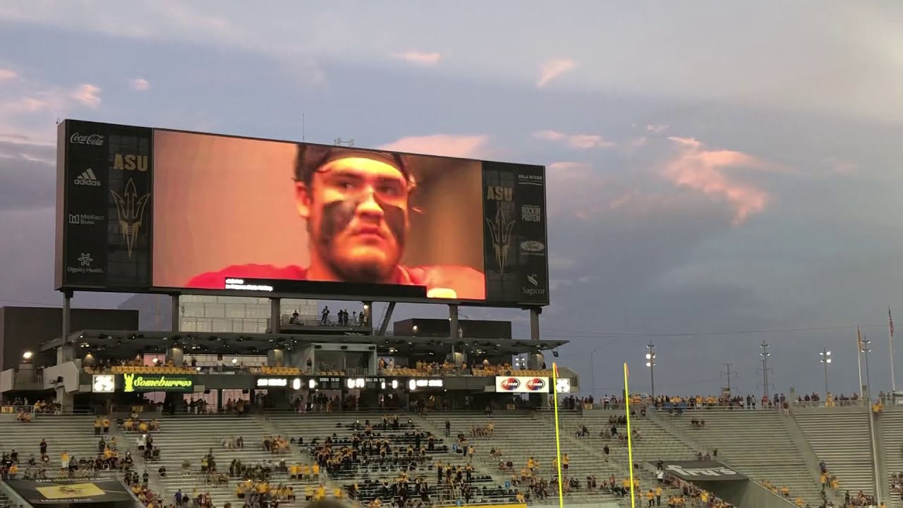 2019 Sun Devil Football Entrance