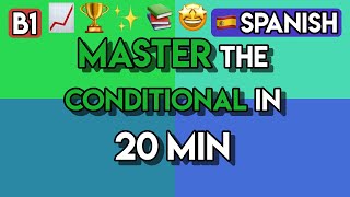 Master the Spanish Conditional Tense: 70+ B1 Exercises for Polite Requests, Advice & Hypotheticals