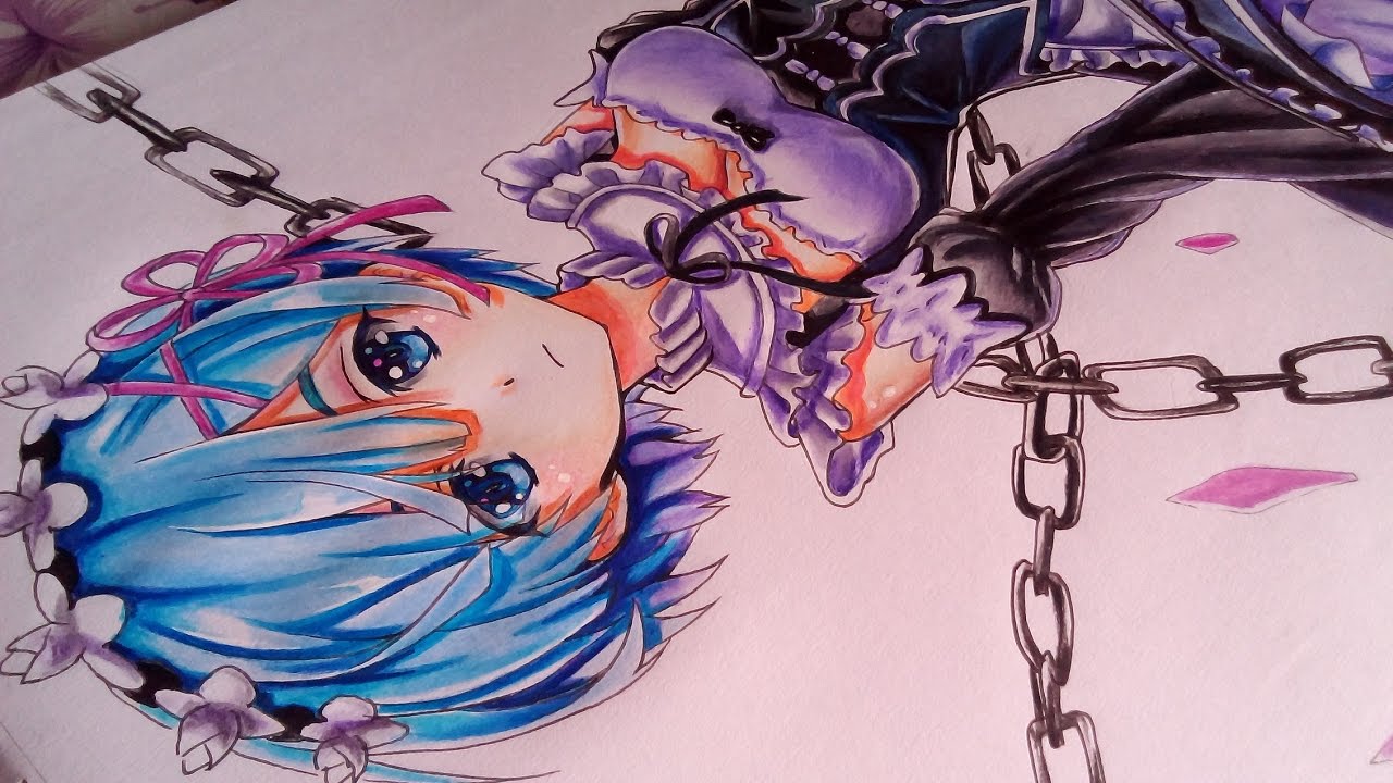 Speed Drawing - Rem, Re:Zero