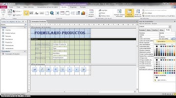 Crear Formularios manual y con asistente en Access