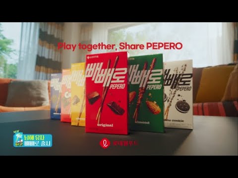 [Pepero] When you lightly cut it, Pepero (15s)