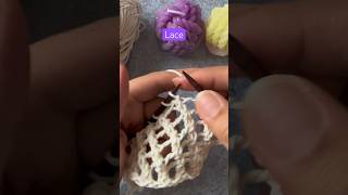 Easy Lace Stitch - try it for your summer garments #knittingtips #shorts
