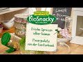 Frische Sprossen selber keimen – mit Rapunzel bioSnacky