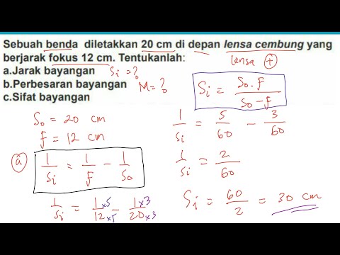 Video: Apakah lensa konvergen menghasilkan bayangan terbalik?