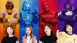 Download lagu How Do Women React to Seeing the Imagin from Kamen Rider Den-O for the First Time? | Ep. 66