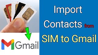 How to Import Contacts from SIM to Gmail? screenshot 2