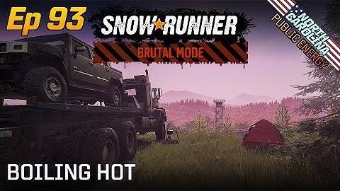 SnowRunner | Brutal Mode | Episode 93 - North Carolina - Boiling Hot