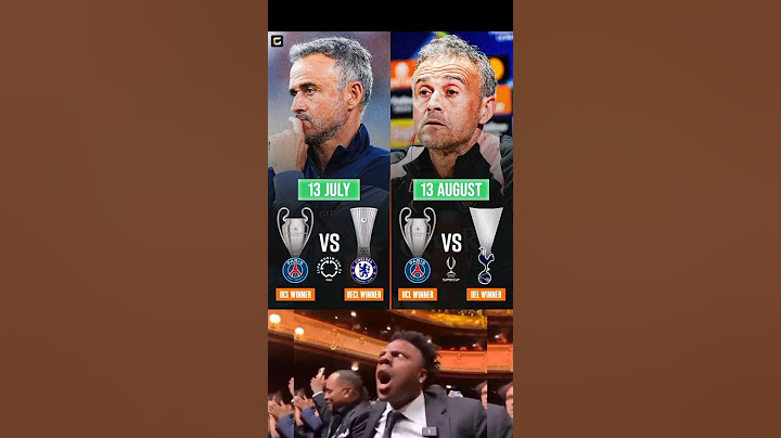 13th July Club World Cup Final. 13th August UEFA Super Cup Final .Beautiful games ahead. 😍