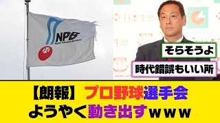 【朗報】プロ野球選手会、ようやく動き出すｗｗｗ【5ch/2ch】【なんj/なんg】【反応集】