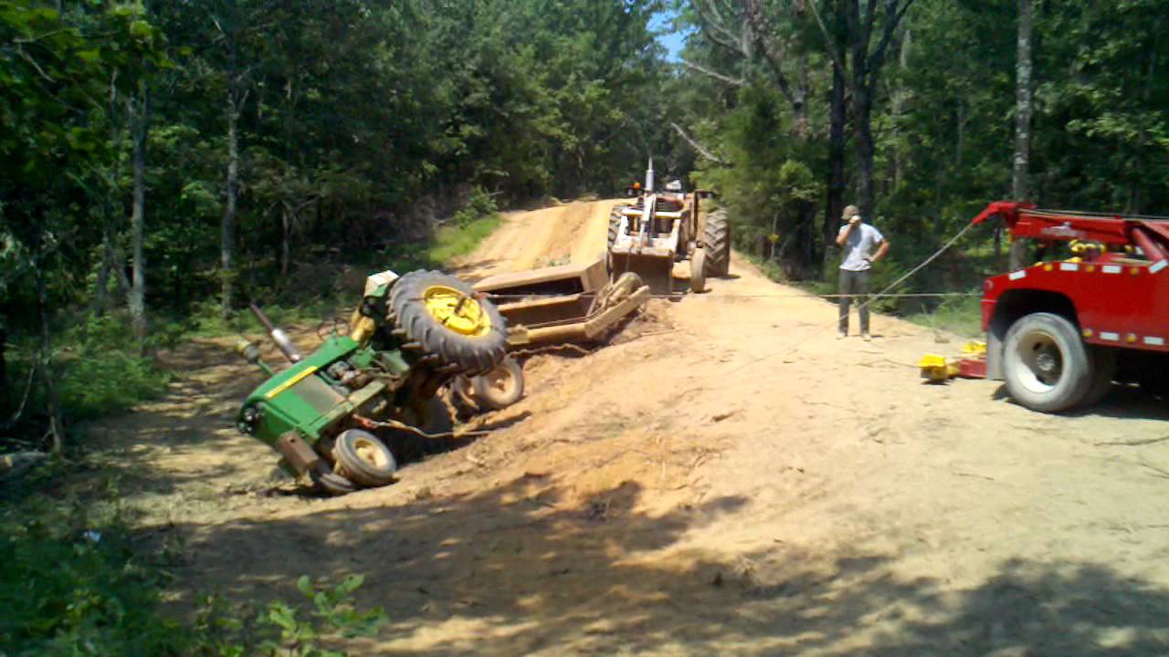 Tractor roll over