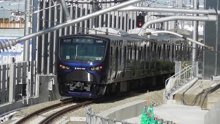 相鉄12000系・埼京線E233系試運転 in 羽沢横浜国大駅