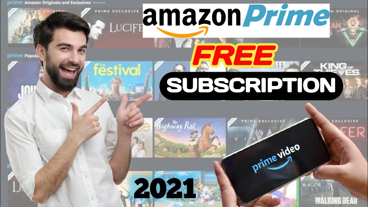 How to Get Amazon Prime Video Free Subscription for 2021