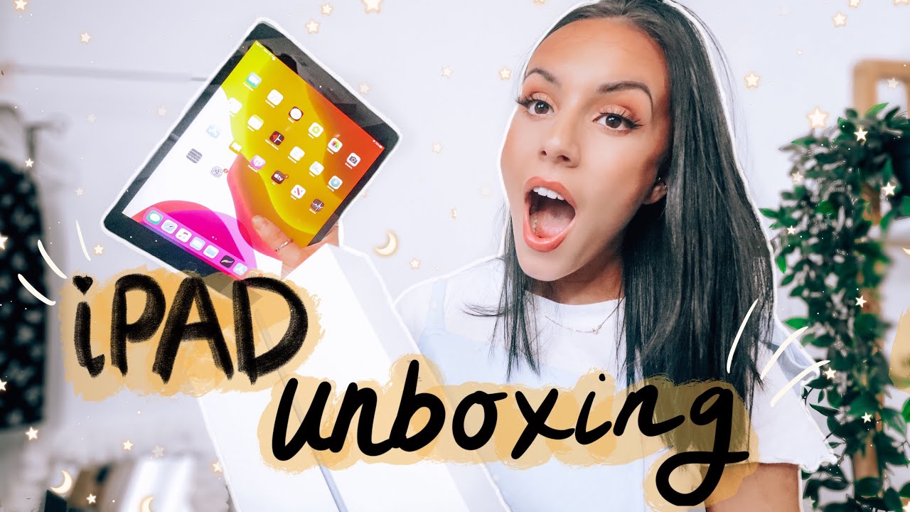 iPAD UNBOXING & APPLE PENCIL 2020 | procreate review - YouTube