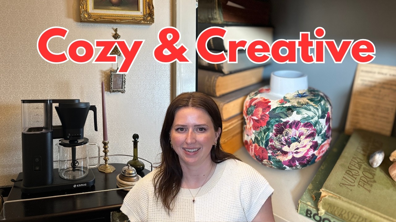 Как сделать мои утра уютнее ☕ Кофеварка + Преображение вазы своими руками