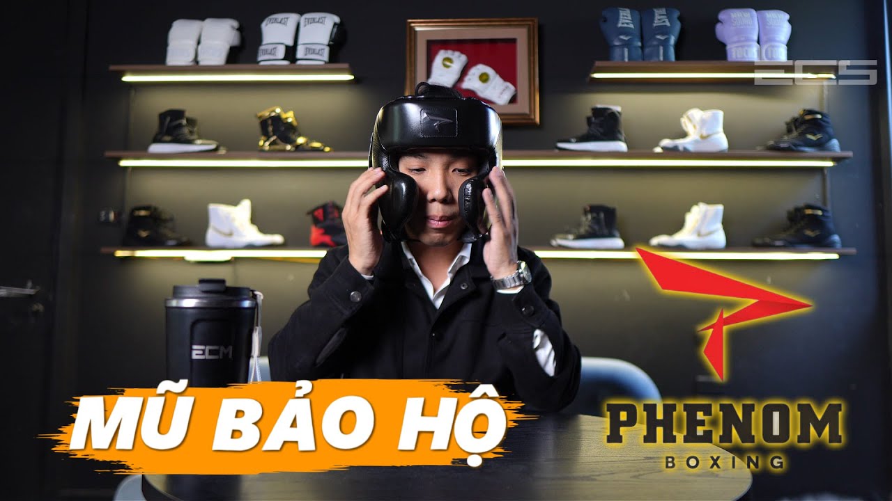 Review Mũ Bảo Hộ Phenom | Mũ Boxing Đắt Tiền Liệu Có Ngon ?