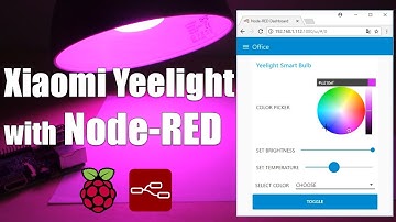 [DEMO] Node-RED with Xiaomi Yeelight RGBW Smart Bulb
