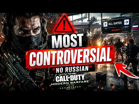 The Most Controversial Mission in Gaming History No Russian|Call of Duty:Modern Warfare 2 Remastered