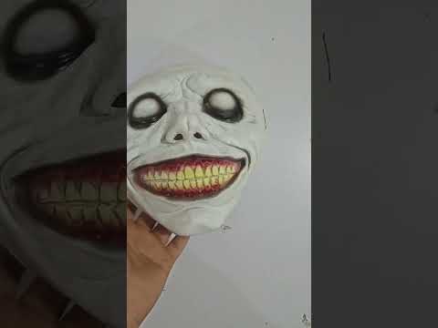 Найстрашніша маска, дуже страшна маска у стилі хоррор, видео 1
