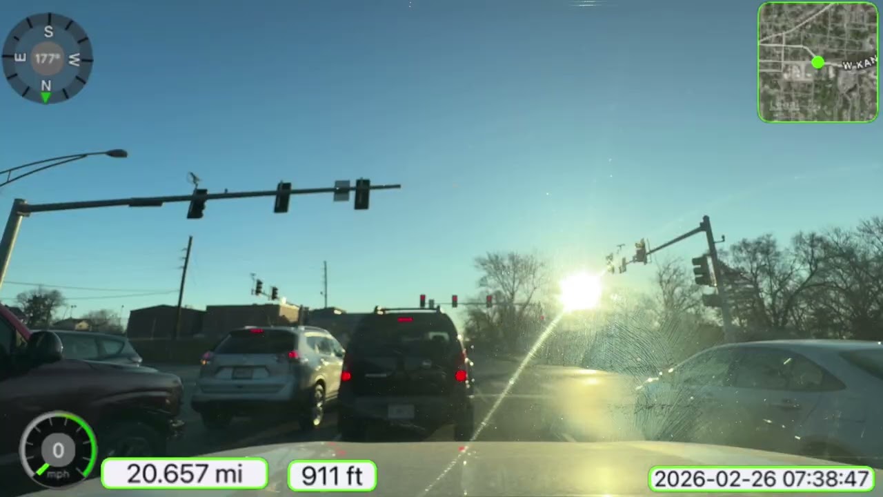 202600226 Dashcam Drivelapse Kansas City Metropolitan Area Thursday