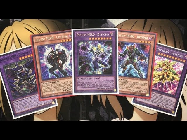 yugioh destiny hero deck 2018 Complete Classic Custom for Yu-Gi-Oh! GX yu gi oh tcg legendary