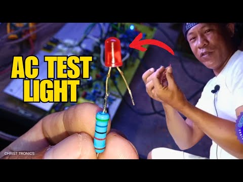 How To Make an AC Test Light | Christ Tronics - YouTube