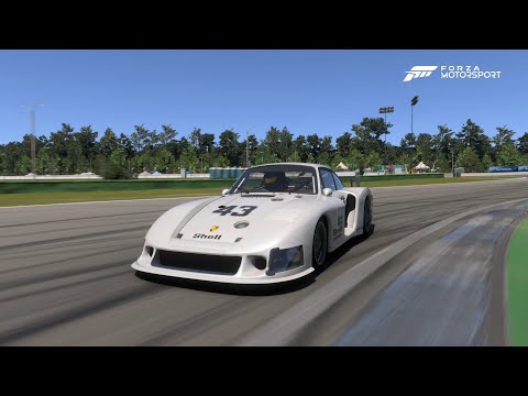 Racing the 1978 Porsche #43 Porsche Racing 935/78 at