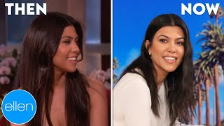 Then and Now: Kourtney Kardashian's First and Last Appearances on The Ellen Show