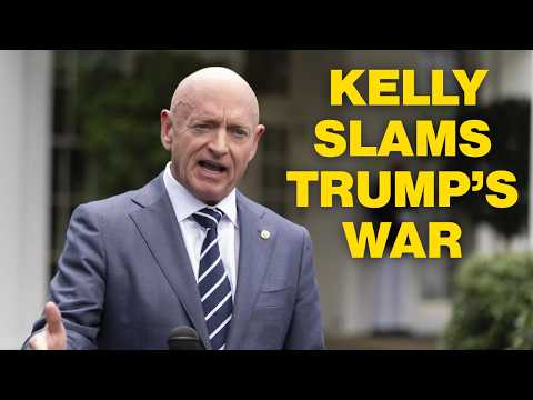 OH SH*T! Mark Kelly Just Delivered The Dem's Sharpest Takedown Yet Of Trump's Iran War.