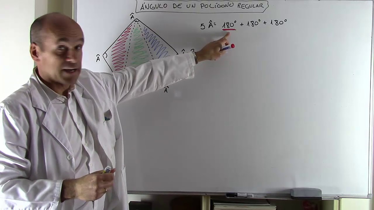 ANGULO DE UN POLÍGONO REGULAR